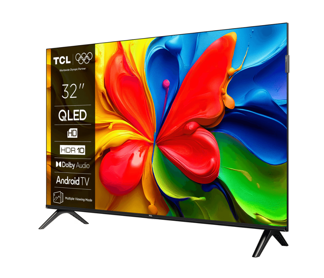 Televizor TCL QLED 32S41K, 80 cm, Smart Android TV, HD — miniatură