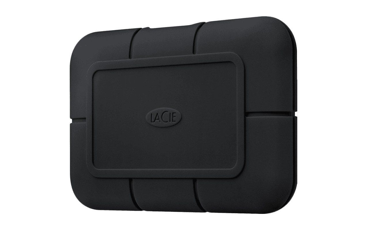 SSD extern LACIE Rugged Pro, 2 TB, Thunderbolt, Negru