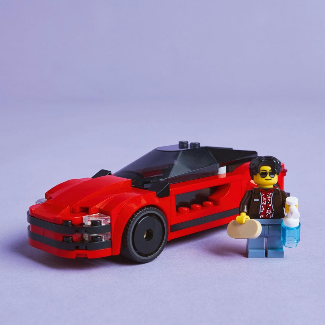 MASINA SPORT ROSIE, LEGO 60448 — miniatură