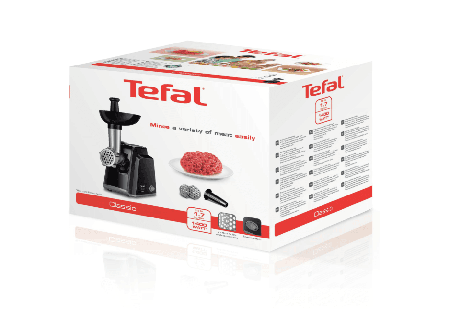 MASINA DE TOCAT CARNE TEFAL NE105838 — miniatură