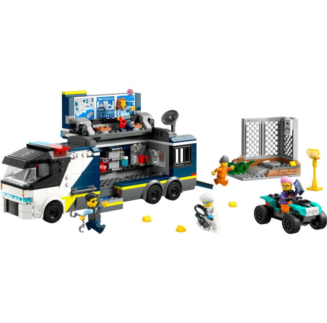 LABORATOR MOBIL DE CRIMINALISTICA, LEGO 60418 — miniatură
