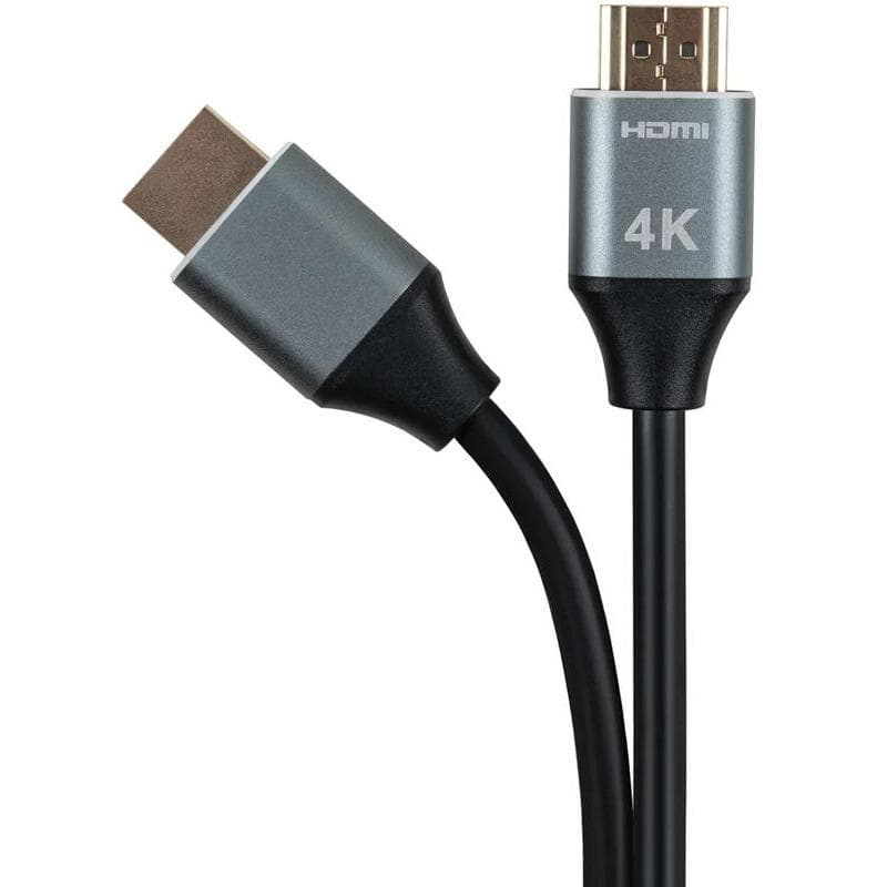 Cablu Tellur High Speed HDMI 2.0 4k, viteza 18Gbps, plug-plug, tata- tata, lungime cablu 5m, negru — miniatură