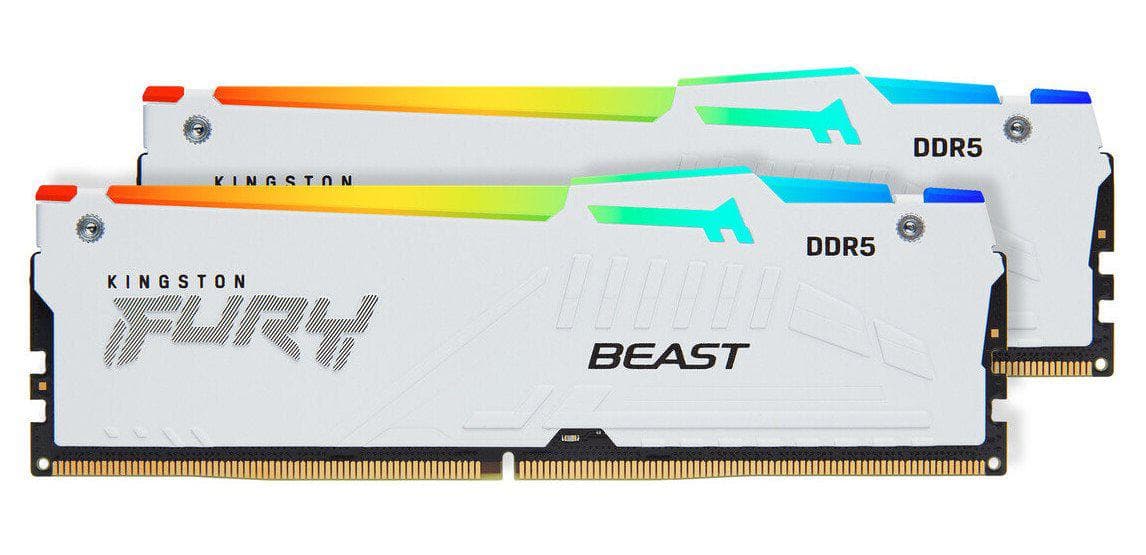 Memorie RAM Kingston FURY Beast, 64GB DDR5, 6000MHz, CL30