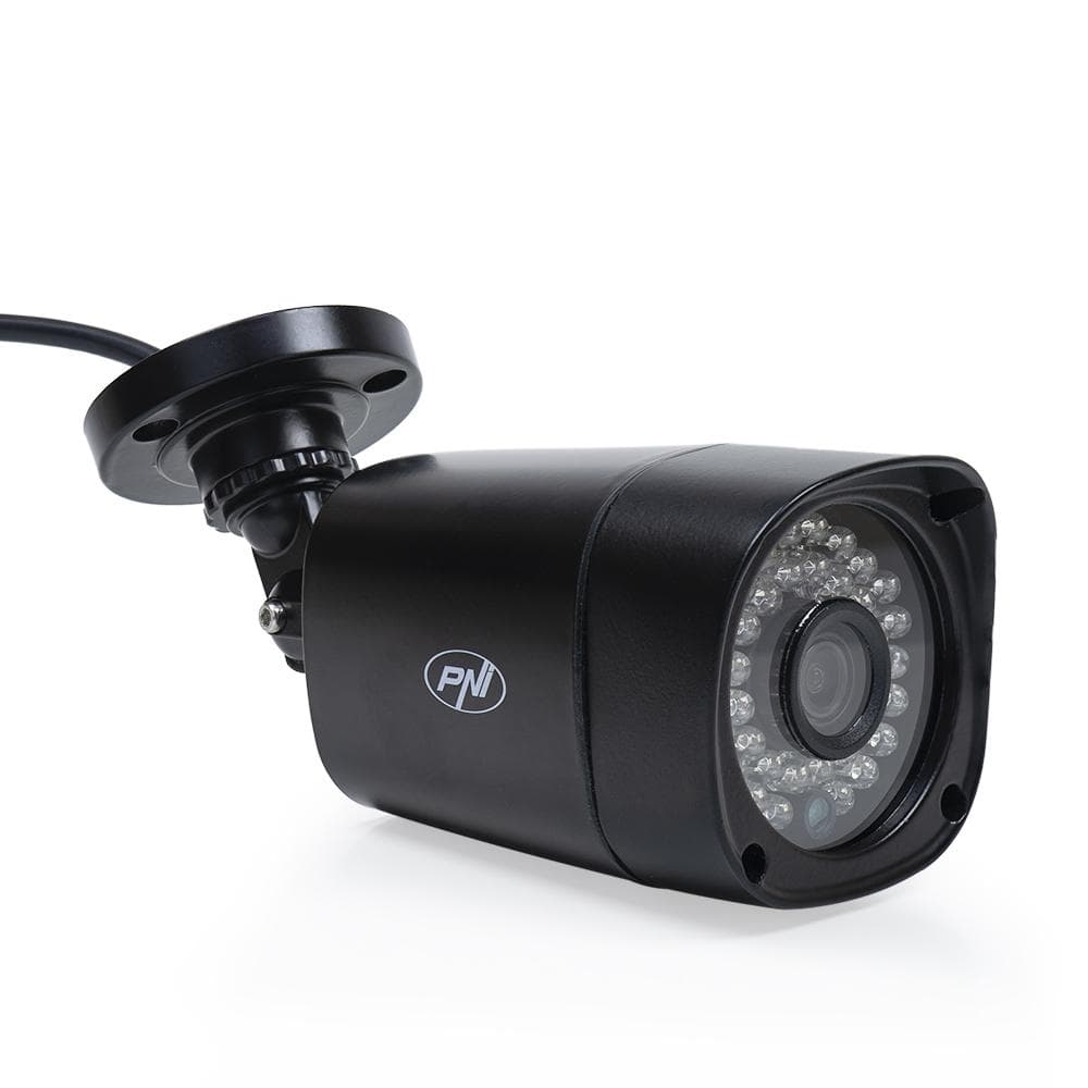 Camera supraveghere video PNI IP5MP cu IP, 5MP, H.265, ONVIF, de exterior si interior IP66, Senzor imagine: CMOS, Rezolutie: 2560 × 1920px, Tip lentila: f:3.6mm, Compresie imagine: H.265, Ethernet: 10/100 Mbps RJ-45, Clasa de protectie: IP66 — miniatură