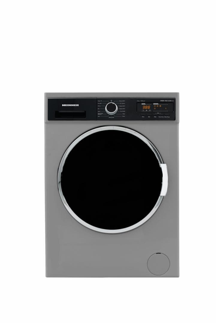 Masina de spalat rufe HEINNER HWM-V8414SD+++, 8 kg, 1400 rpm, Clasa: D, Argintiu