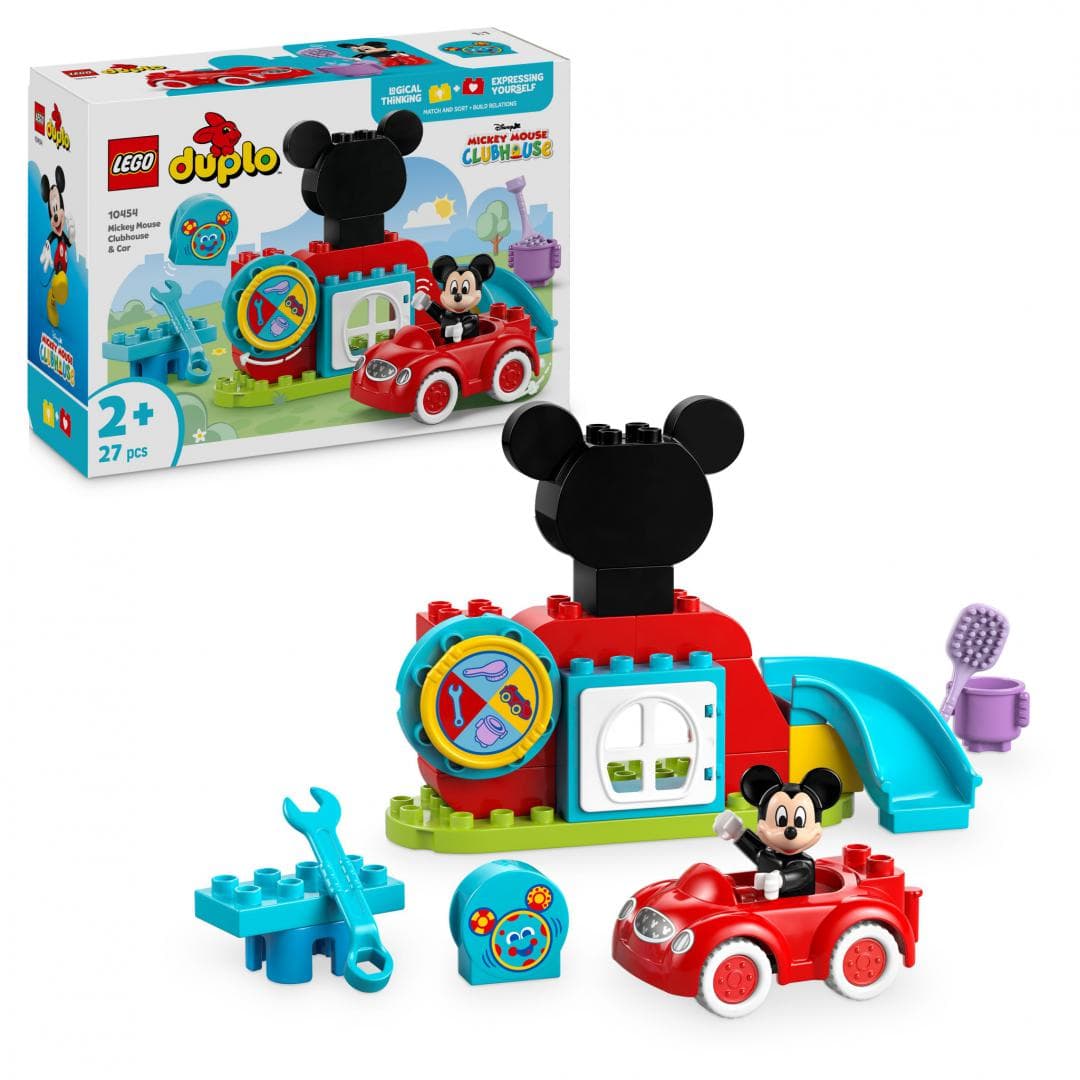 MICKEY MOUSE LOC DE JOACA SI MASINA, LEGO 10454