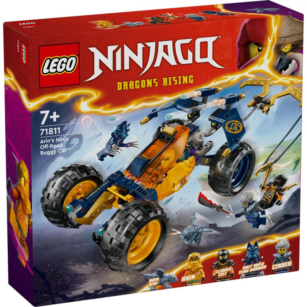VEHICULUL DE TEREN NINJA AL LUI ARIN 71811 — miniatură