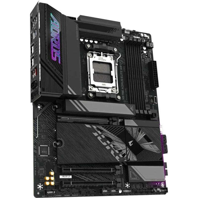 Placa de baza Gigabyte X870E AORUS ELITE WIFI7, Socket AM5, DDR5, ATX — miniatură