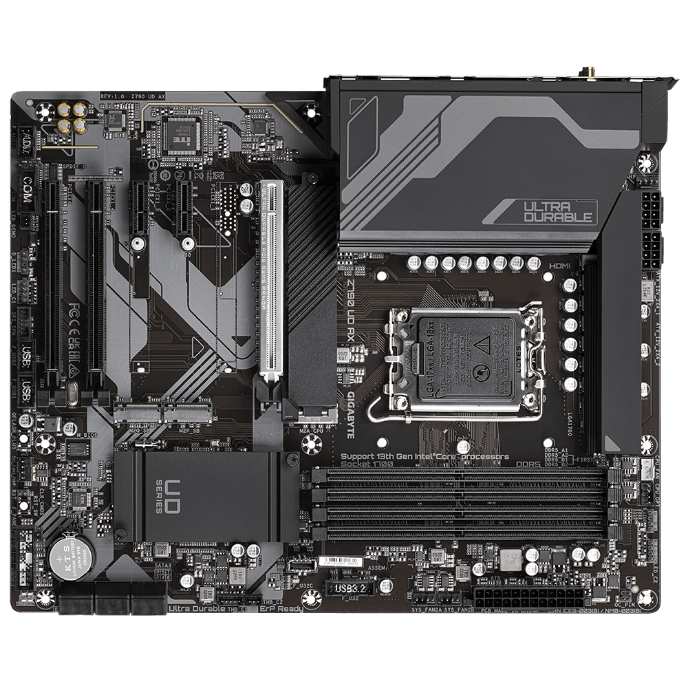 Placa de baza Gigabyte Z790 UD AX, Socket 1700, DDR5, ATX — miniatură
