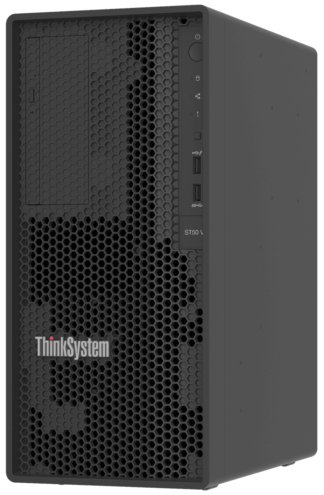 ST50 V3 Xeon E-2414 (4C 2.6GHz 8MB Cache/55W), SW RAID, 2x960GB Micron 5400 Pro SSD, 2x16GB, 500W 94%, No DVD, 3 year NBD