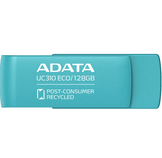 Memorie USB ADATA UC310 ECO 128 GB, USB 3.2, Verde