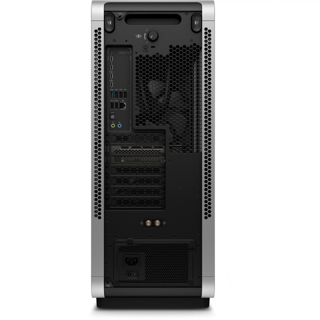Desktop Gaming Dell Alienware Area-51 cu procesor Intel Core Ultra 9 U9-285K pana la 5.7 GHz, 64 GB DDR5, RTX 5090, Windows 11 Pro, Silver — miniatură
