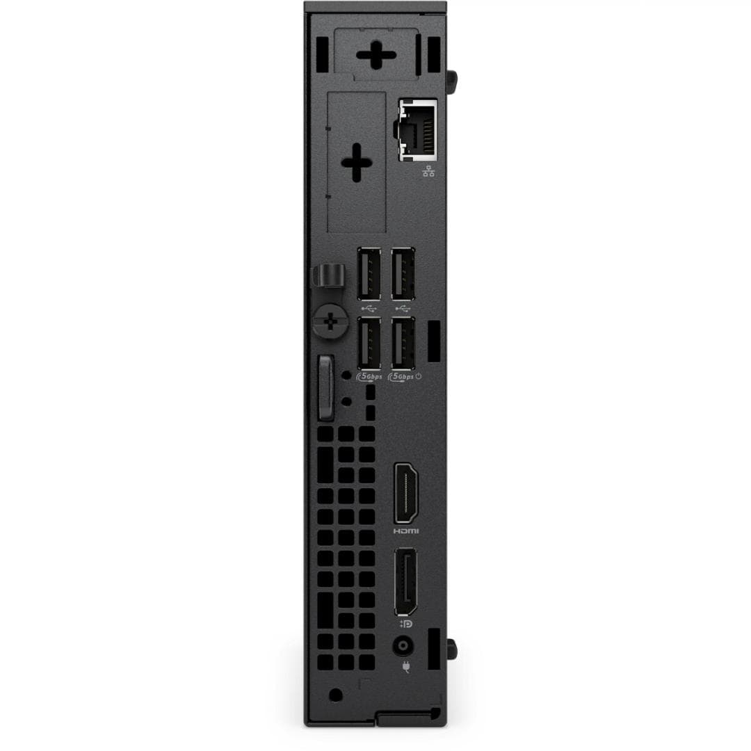 Desktop Business Dell Pro Micro QCM1250 cu procesor Intel Core i5-14500T pana la 4.8 GHz, 16 GB DDR5, 512GB SSD, Intel UHD Graphics 770, Windows 11 Pro, Black — miniatură