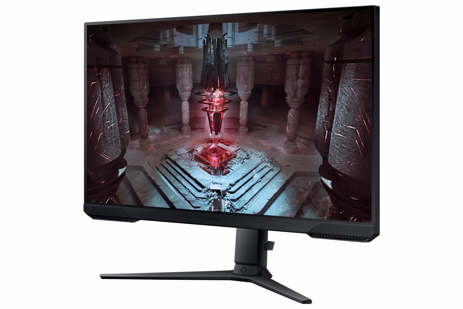 Monitor Samsung 27" LS27CG510EUXEN, Diagonal (inch): 27, Diagonal (cm): 69, Aspect ratio: 16:9, Panel: IPS, Resolution: 2560x1440, Refresh Rate: 165Hz, Response time GtG: 1ms, Brightness (max): 350 cd/m², Contrast (static) : 1000:1, Viewing angle: 178°/178°, Colours: 1.07B, VESA Wallmount: 100x100 — miniatură