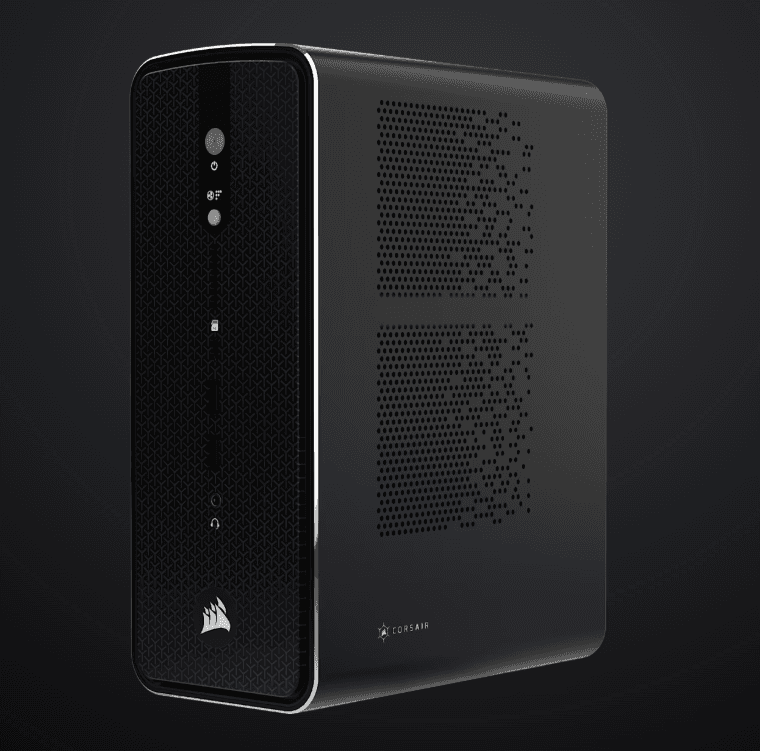 Desktop Gaming CORSAIR AI Workstation 300 cu procesor AMD Ryzen AI Max 385 pana la, 64 GB LPDDR5X, 1TB, Radeon 8050S, Windows 11 Home, Black