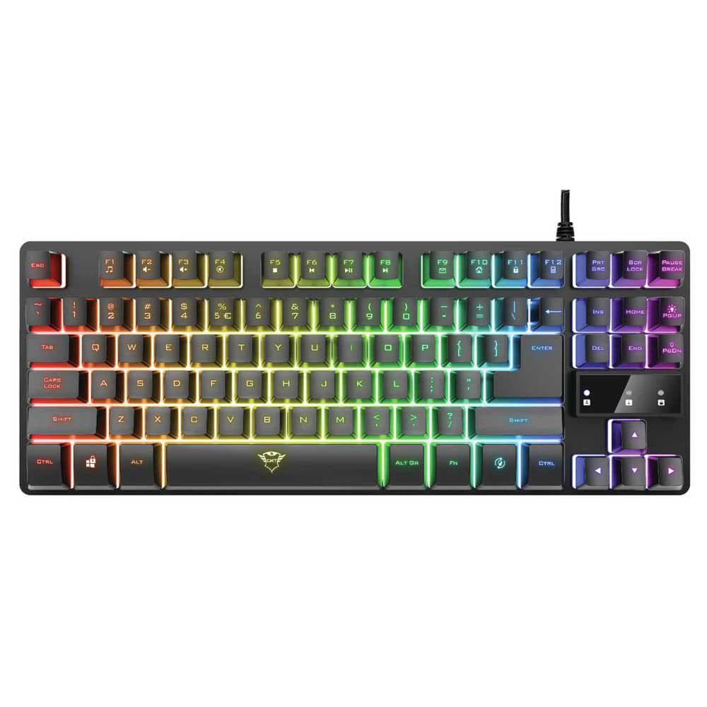 Tastatura Gaming Trust GXT 833 Thado, USB, negru
