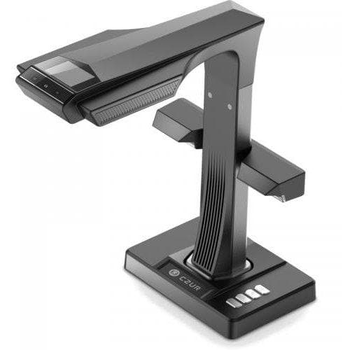 Scanner CZUR ET18 PRO, rezolutie 4896 x 3672 pixeli, 18MP, 275dpi, senzor HD CMOS, format maxim A3: 420 × 297 mm/ 16.5×11.7 inch, focalizare automata, output JPG, PDf, Word, Excel, Tiff, memorie DDR 1G bit, functii scanare: retroproiectie, recompunere nedistorsionata a paginilor scanate