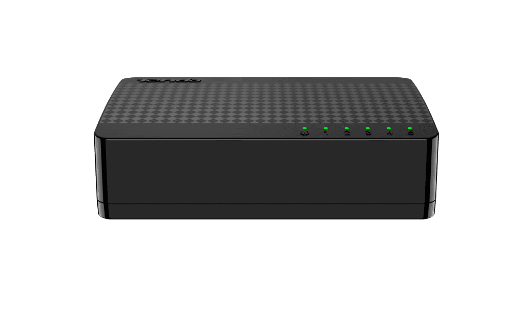 TENDA 5P-Gigabit Unmanaged Desktop Switch SG105M, Standarde retea: EEE802.3, IEEE802.3u, IEEE802.3x, IEEE802.3ab, Interfata: 5*10/100/1000Base-T Ethernet ports, Dimensiuni: 82mm*52mm*22mm(L*W*H), Material: Plastic, Capacitate switch: 10 Gbps, Packet forwarding rate: 7.44Mpps.