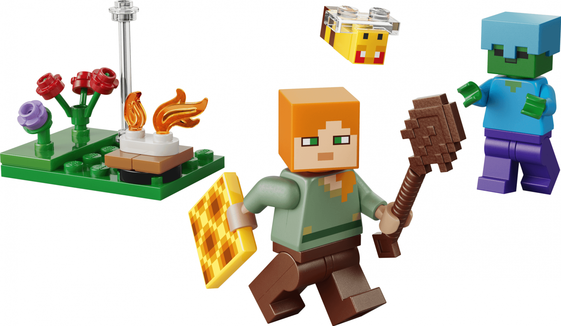CONFLICT LA FOCUL DE TABARA AL LUI ALEX LEGO30732 — miniatură