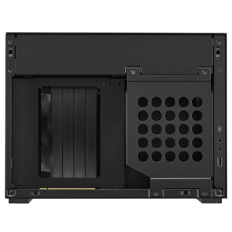 Carcasa LIAN LI A4-H2O X4, Mini Tower, Black — miniatură