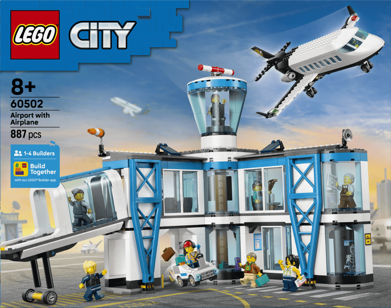 AEROPORT CU AVION LEGO60502 — miniatură