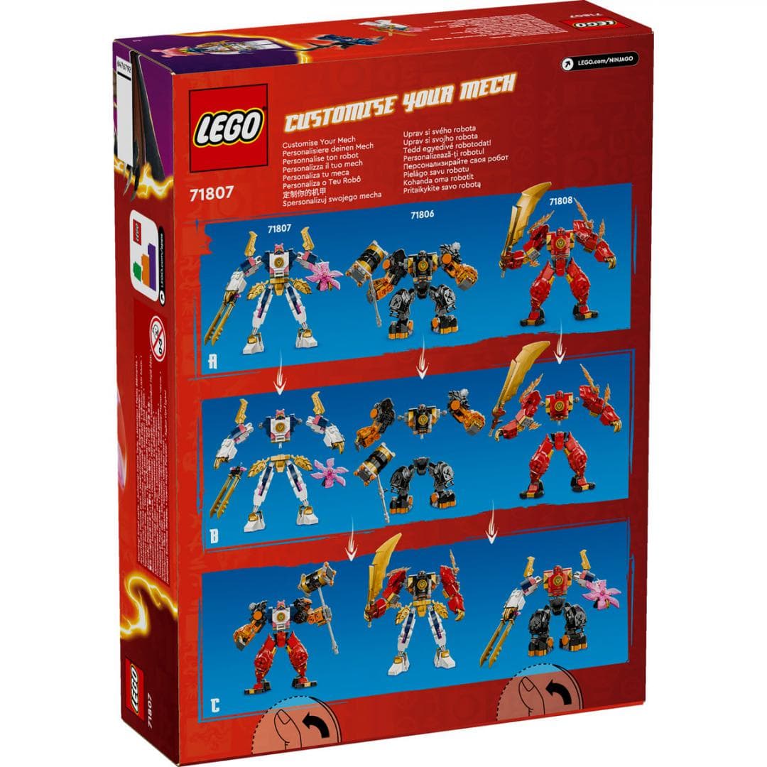 ROBOTUL TEHNOLOGIC AL SOREI, LEGO 71807 — miniatură