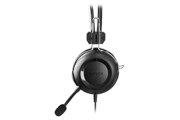 Casti Head-band A4TECH HU-35, Wired, Negru — miniatură