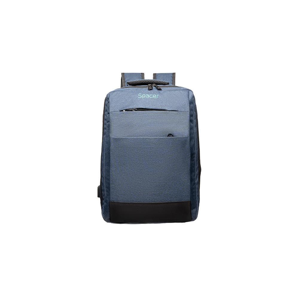 Rucsac Spacer New York 17″, albastru — miniatură