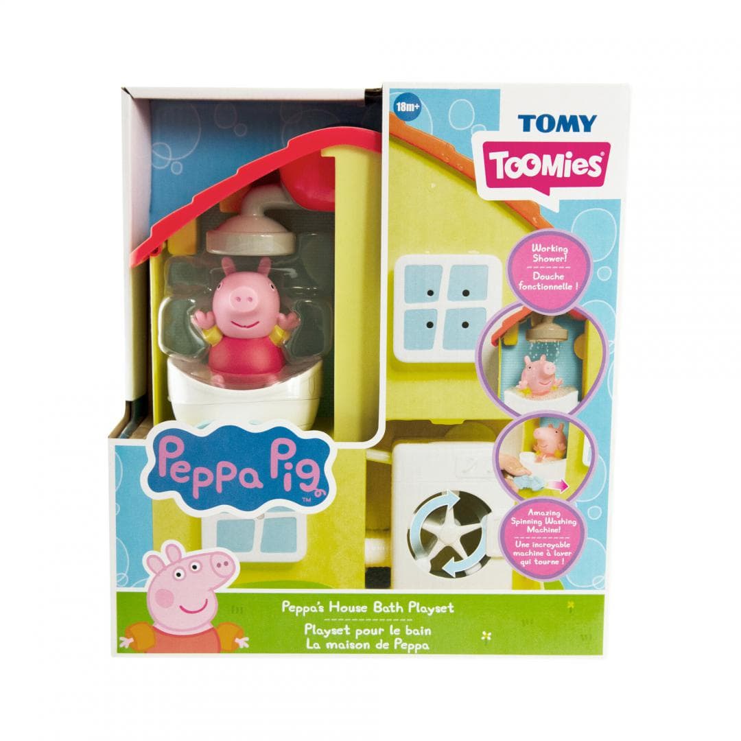 JUCARIE DE BAIE, CASA PEPPEI PIG, TOMY — miniatură