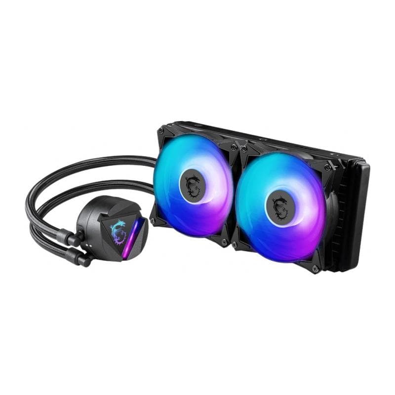 Cooler Procesor MSI CORELIQUID 240R V2, Lichid, 12 cm, 2 ventilatoare, aRGB