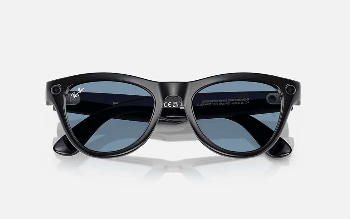 RayBan Meta Skyler Glasses Cerulean Blue Transition — miniatură