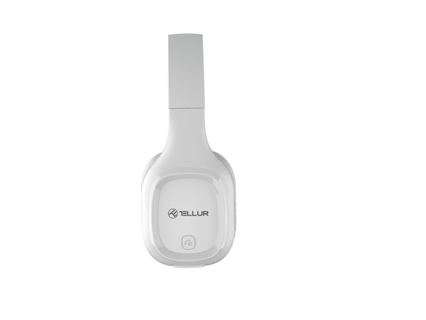 Casti Head-band Tellur Pulse, Wireless/Wired, Alb — miniatură