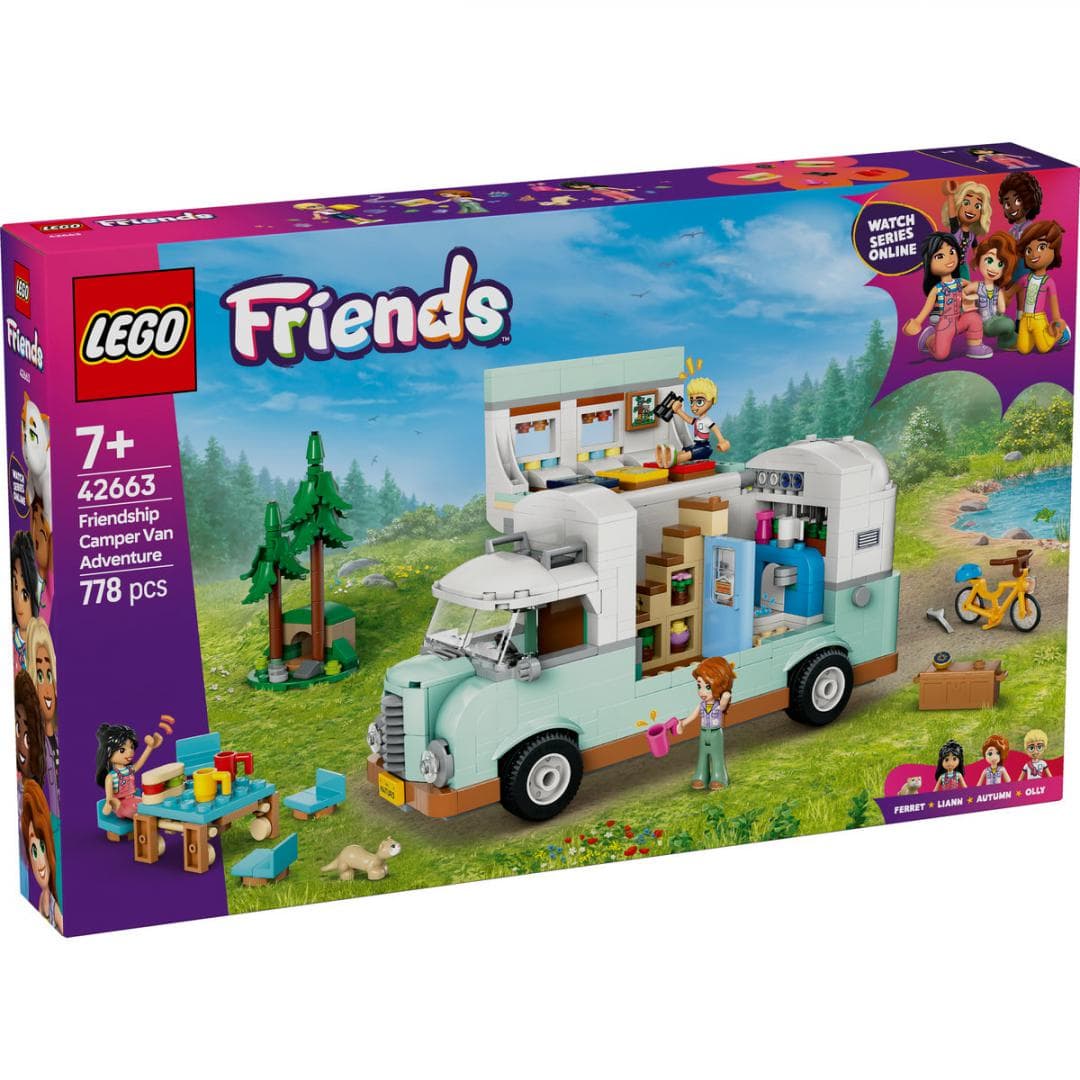 AVENTURA IN RULOTA CU PRIETENII, LEGO42663 — miniatură