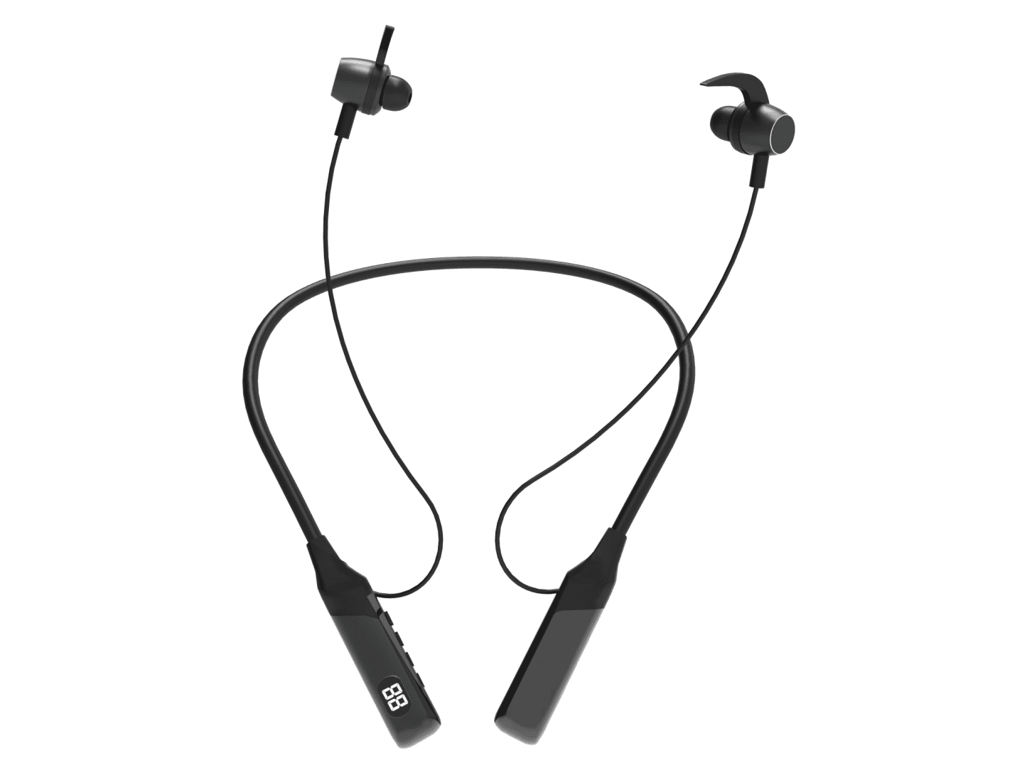 Casti Head-band AKAI BTN-B100, Wireless, Negru — miniatură