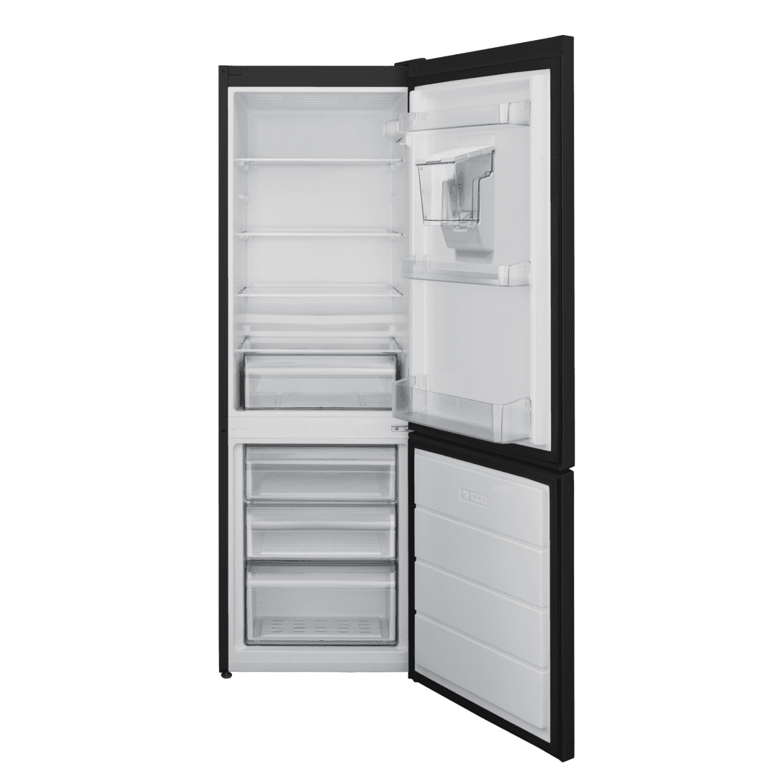 Combina frigorifica HEINNER HC-V270BKWDE++, 268 l, Clasa: E, Dozator apa, Negru — miniatură