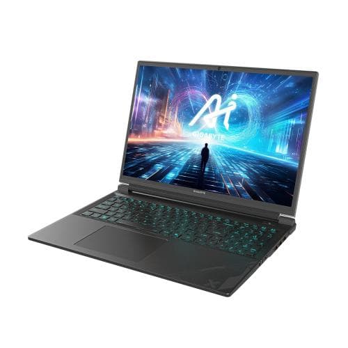 Laptop Gaming GIGABYTE G6X 9MG, cu procesor Intel Core i7 13650HX, 16'' IPS, 16 GB DDR5, 1 TB, NVIDIA GeForce RTX 4050, 6GB GDDR6, Fara OS — miniatură