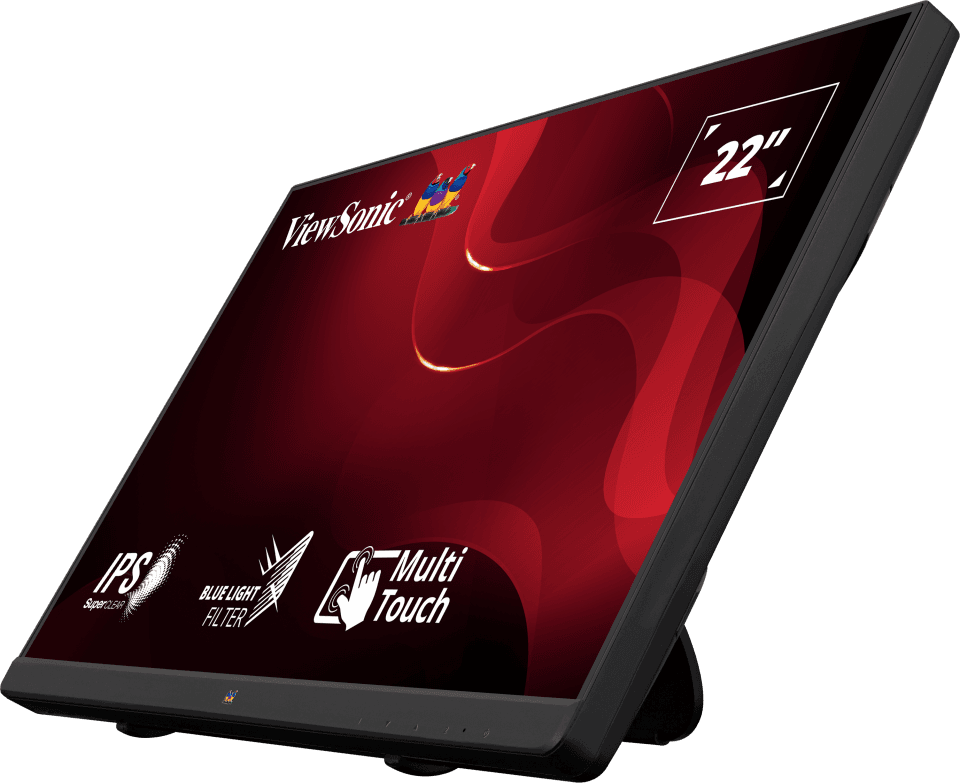 Monitor Consumer ViewSonic TD2230, 22", 1920 x 1080 pixeli, Touchscreen, Black — miniatură