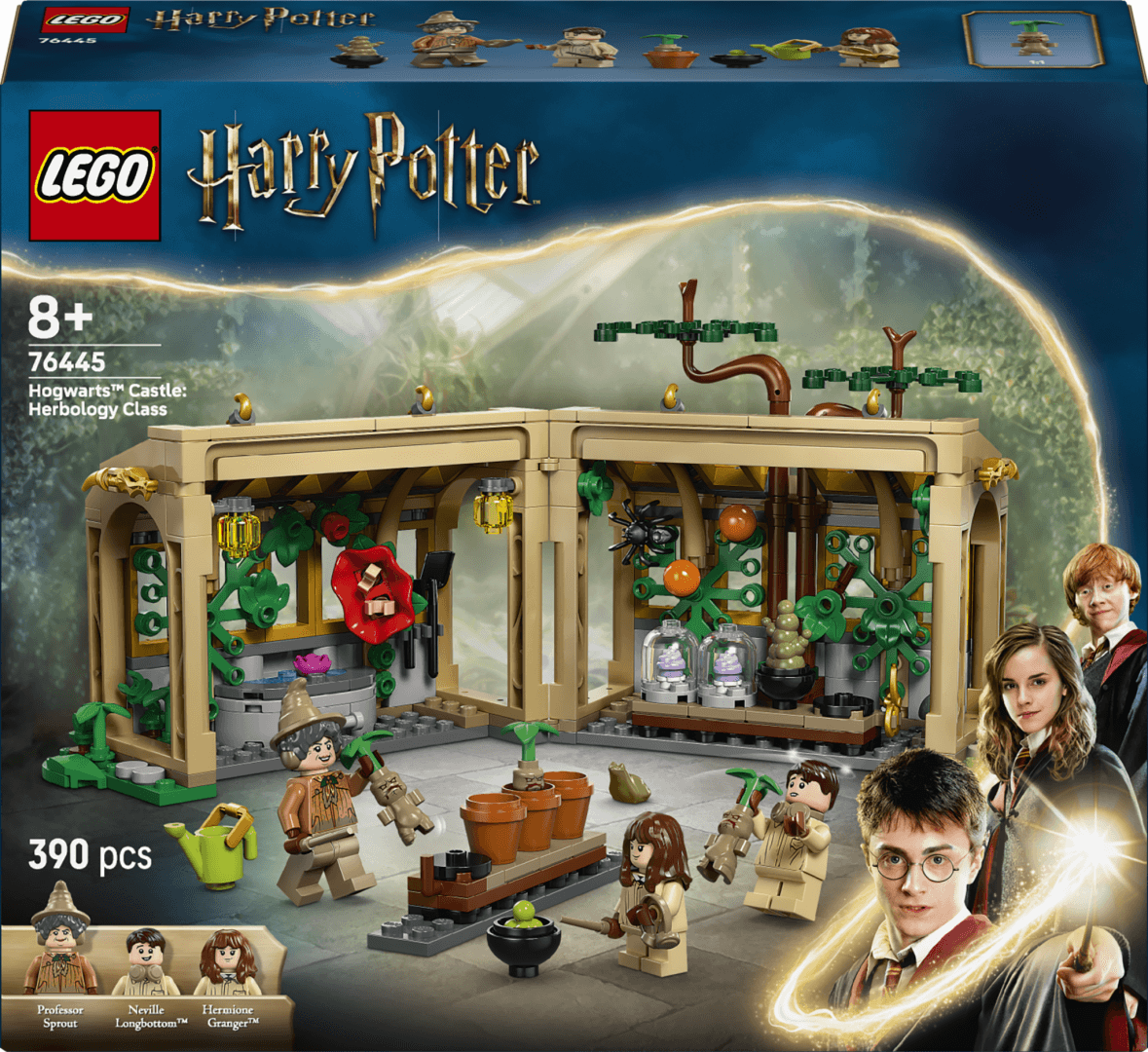 CASTELUL HOGWARTS™: LECTIA IERBOLOGIE LEGO76445 — miniatură