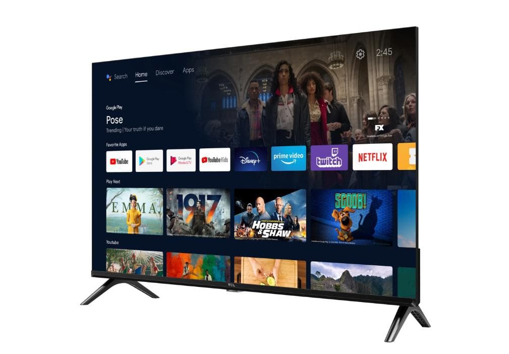 Televizor TCL S54 Series 32S5400A 81,3 cm (32") HD Smart TV Wi-Fi Negru — miniatură