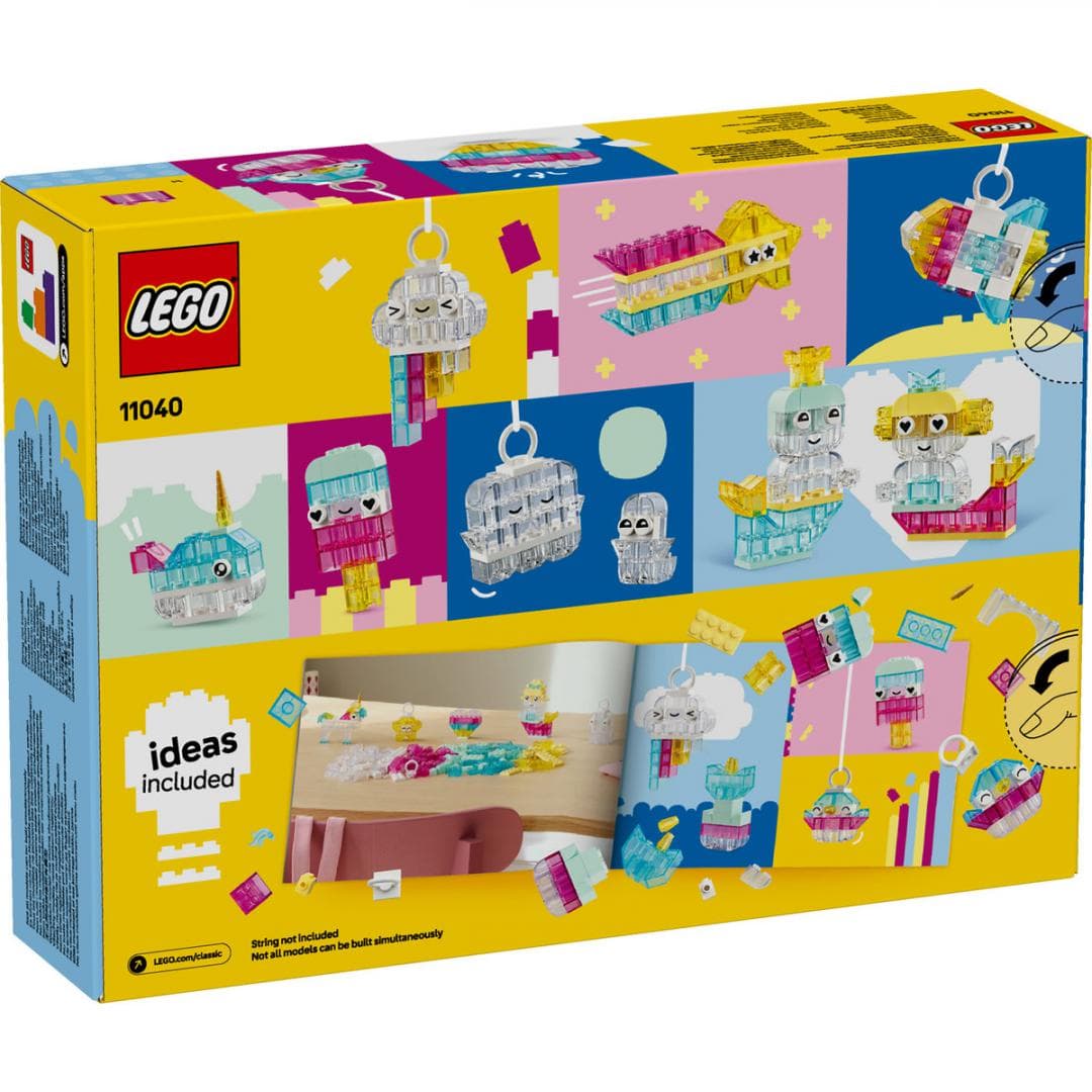 CUTIE TRANSPARENTA MAGICA, LEGO 11040 — miniatură