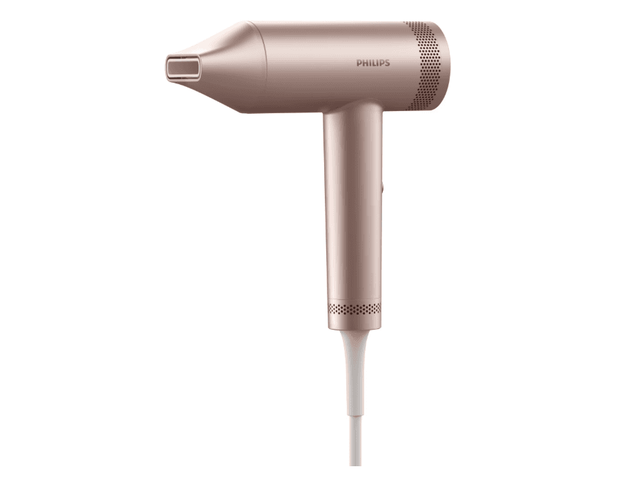Uscator de par PHILIPS cu ThermoShield Advanced Seria 8000 BHD837/10, 1400W, 3 viteze, 4 trepte, Temperatura, Tehnologie ThermoShield Advanced, Roz, L x A x I (mm) 130x169x301 — miniatură