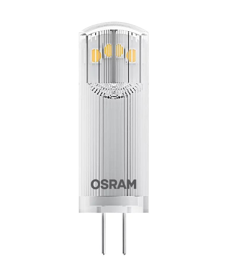 2 Becuri LED Osram PIN, G4, 1.8W (20W), 200 lm, lumina calda (2700K) — miniatură