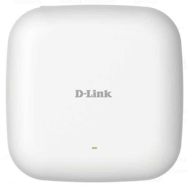 D-Link Access point DAP-X2850, AX3600 wi-fi 6, POE, Dual-band, 4x4 MIMO, 2.5 Gigabit Uplink, Wireless standard: 802.11ax Wi-Fi 6, Dual-band, Wireless speed: 1147 Mbps 2.4 GHz, 2402 Mbps 5 GHz, Antenna gain: 3.5 dBi for 2.4 GHz, 5.5 dBi for 5 GHz, interface: 1 x 2.5GBASE-T LAN, 1 x Gigabit Ethernet