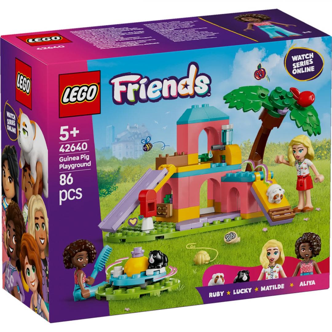 TEREN DE JOACA PENTRU PORCUSORI DE GUINEEA, LEGO 42640 — miniatură