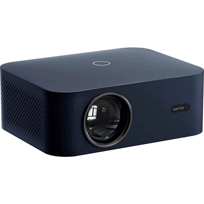 XIAOMI WANBO X2 MAX PROJECTOR BLUE, 450ANSI, 1080P, ANDROID 9.0, AUTO FOCUS, WIFI6 — miniatură