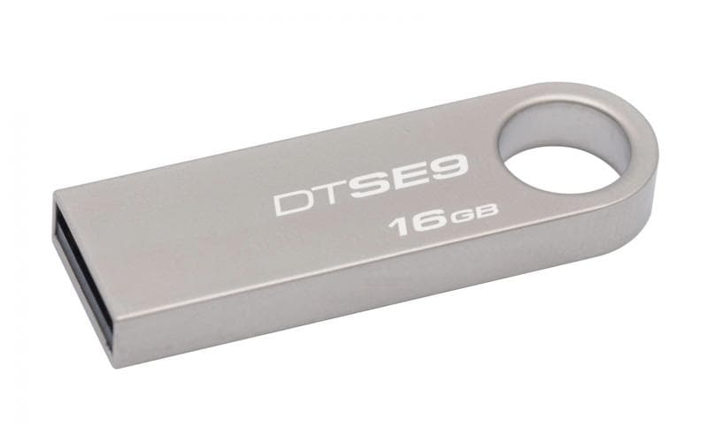 Memorie USB Kingston DataTraveler SE9 16GB, USB Type-A, Argintiu