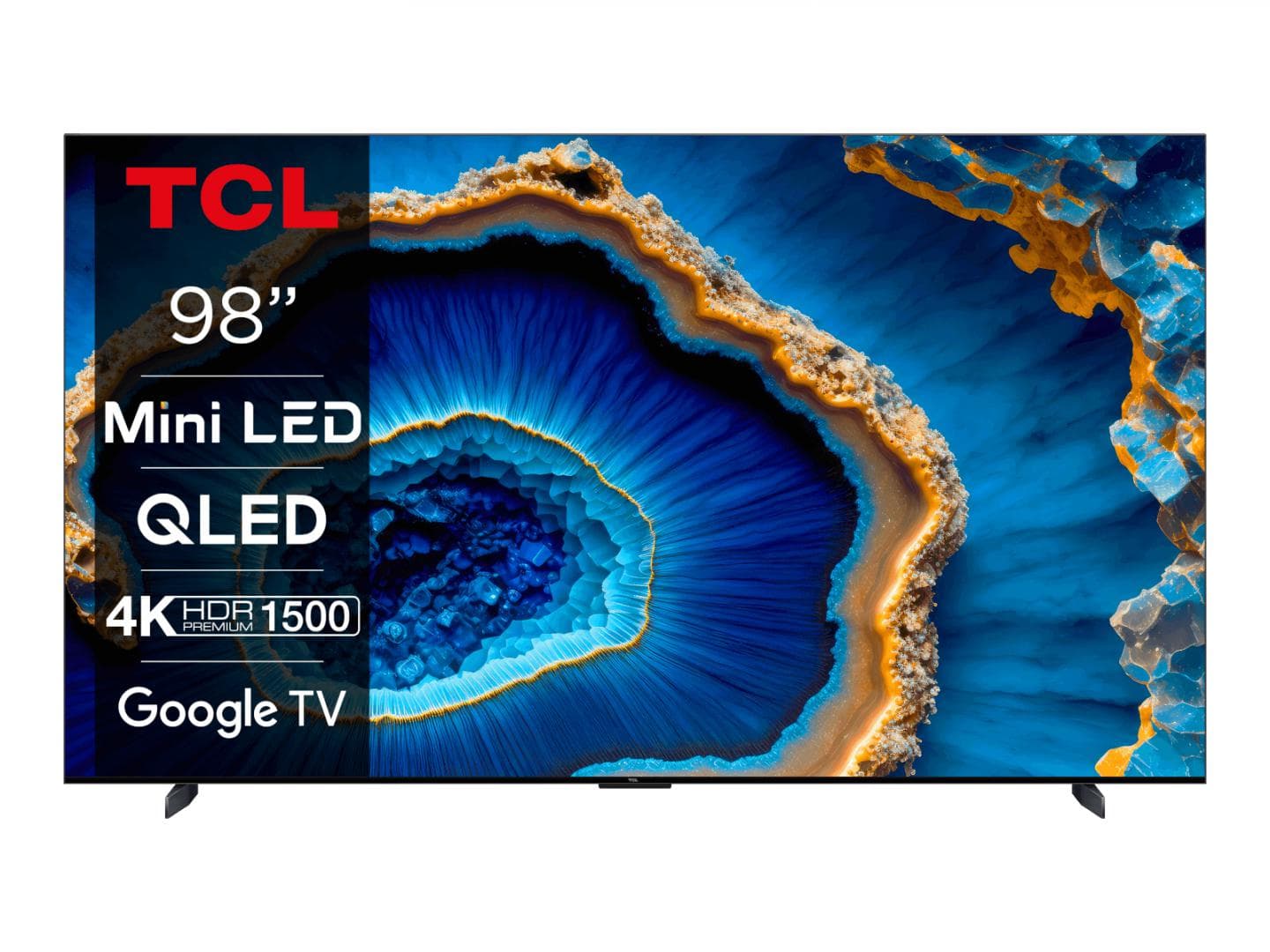 Televizor Smart Mini LED TCL 98C805, 249 CM (98``), 4K, 240Hz, Wi-Fi, Negru