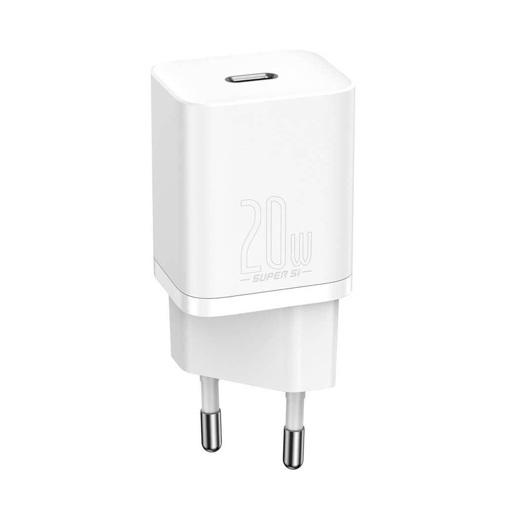 Incarcator retea Baseus Super Si, 20W, 1 port, Alb