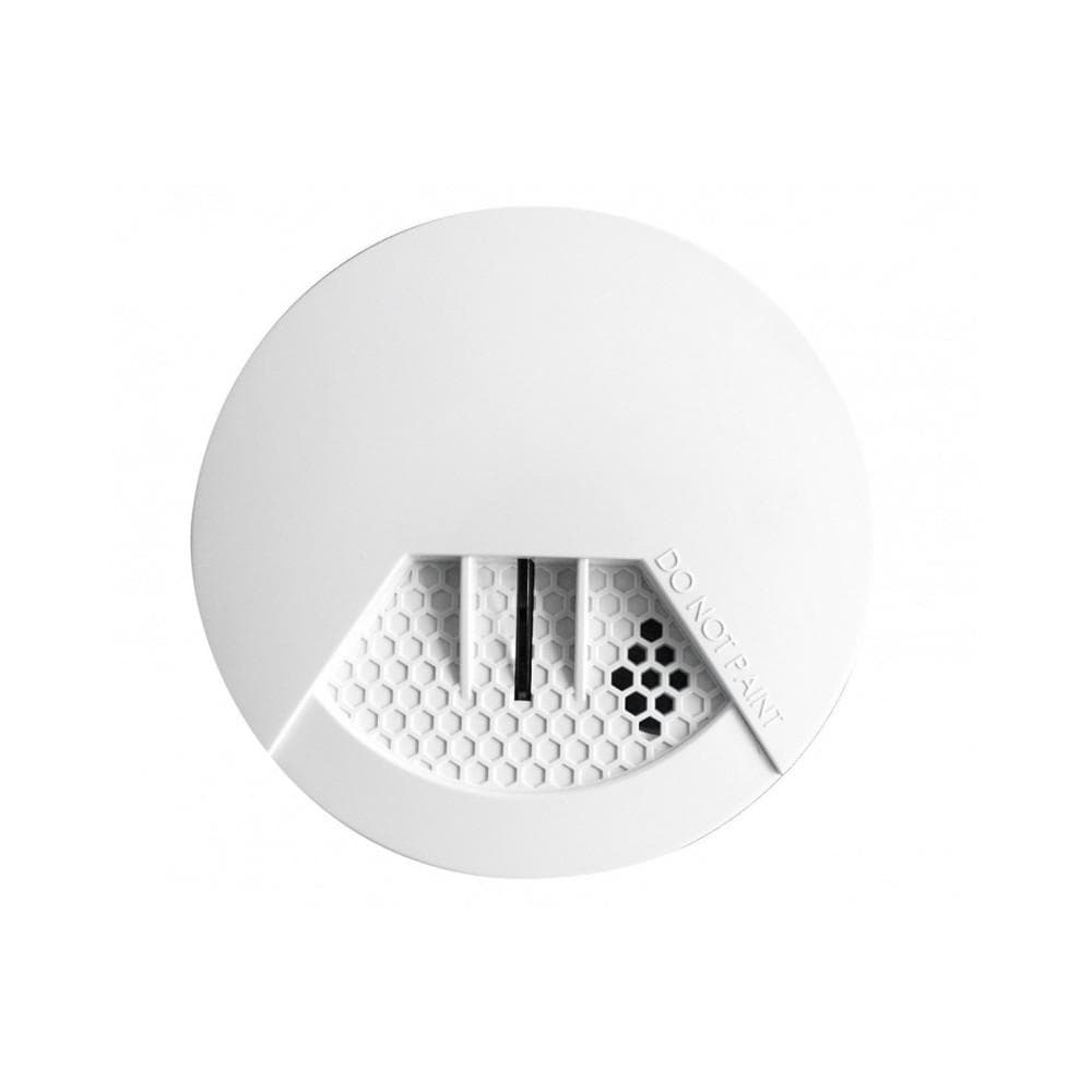 Detector de fum wireless Videofied ISD200, frecventa de operare: 868MHz ( comunicare bidirectionala), criptare AES, nivel Zgomot: 85dB la 3 metri, supervizat,  alimentare pe baterie 1 x CR123A lithium battery (inclusa), dimensiuni: 120 mm x 5.3 mm, greutate: 140g