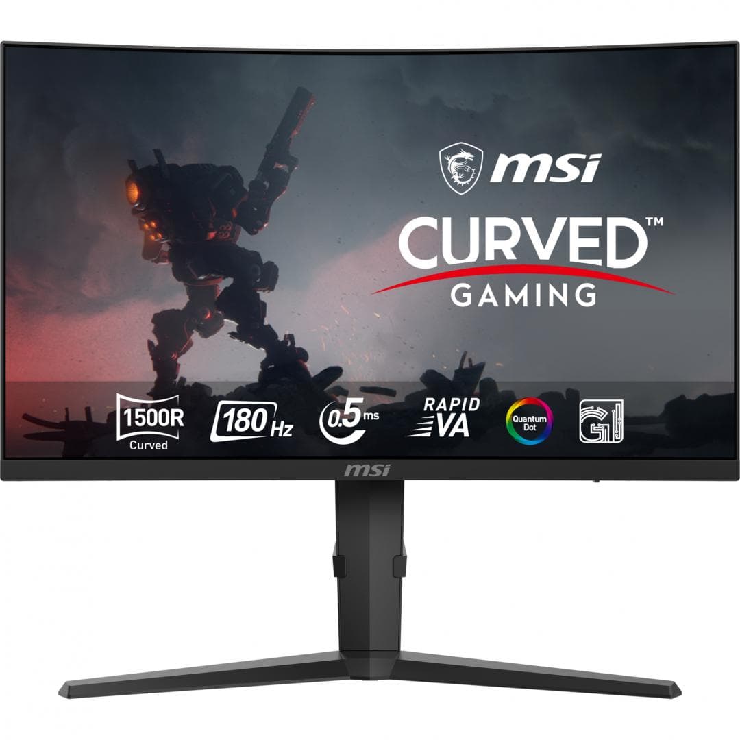 Monitor Consumer MSI MAG 275CQRF QD, 27", 2560 x 1440 pixeli, Black
